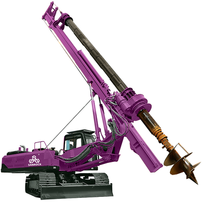 Forage à pile rotative Équipement d'ingénierie Machines de construction Forage à pile rotative