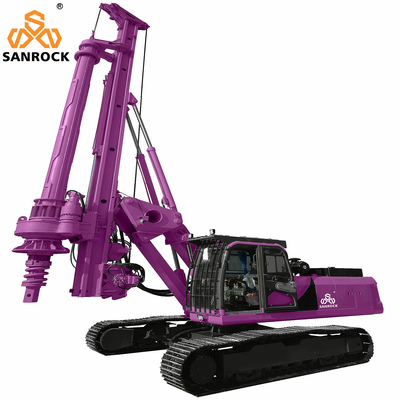 Forage à pile rotative Équipement d'ingénierie Machines de construction Forage à pile rotative