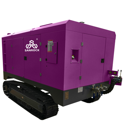 Compresseur d'air à vis rotative pour l'exploitation minière Compresseur d'air diesel Compresseur d'air portable