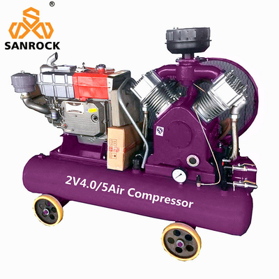 Mini compresseur d'air industriel Compresseur d'air machine à courroie Compresseur d'air à piston entraîné