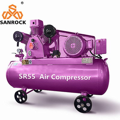 Mini compresseur d'air à courroie entraîné à piston compresseur d'air industriel compresseur d'air machine