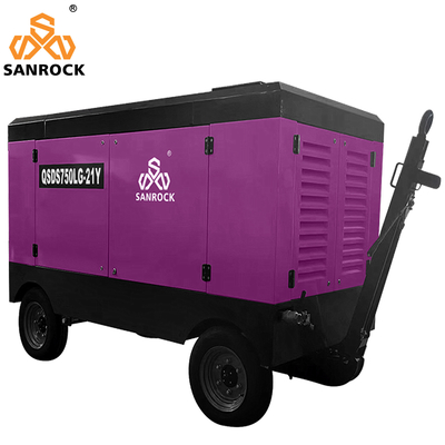 Fabricant Machine à compression à vis diesel minière