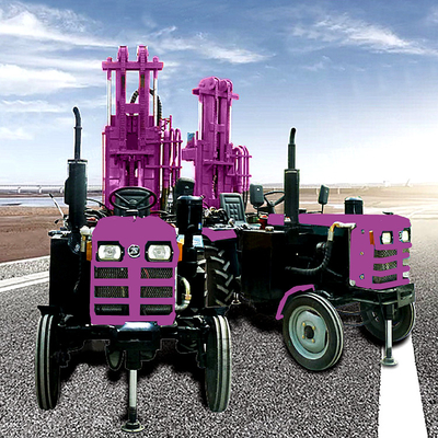 Forage rotatif à moteur diesel puissant pour équipement de forage de puits en eau profonde