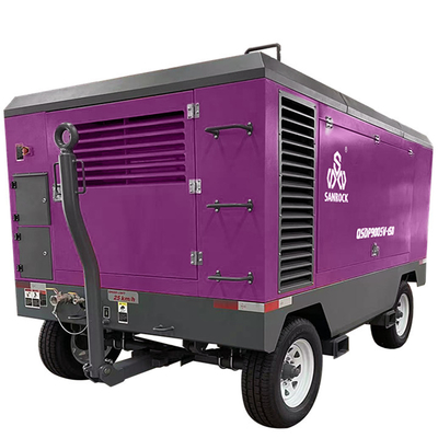 Compresseur d'air à moteur diesel de 240 kW Compresseur d'air à vis rotatif
