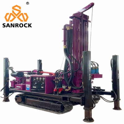 Machine de forage de puits d'eau avec une capacité de 5200 kg et une profondeur de forage de 180 m