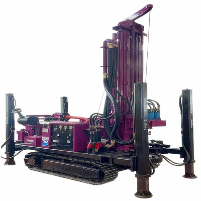 Machines de forage de puits d'eau à haute productivité Réglages de forage de puits d'eau profonde