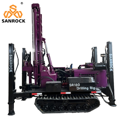 Machine de forage de puits d'eau avec une capacité de 5200 kg et une profondeur de forage de 180 m