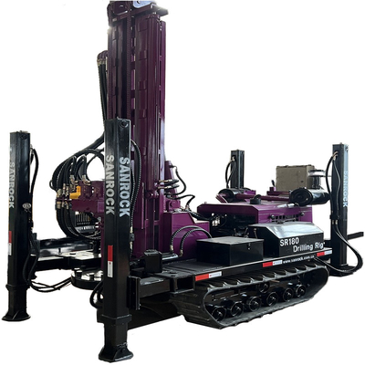 Machine de forage de puits hydrauliques à commande d'eau personnalisée avec une longueur de tuyau de forage de 1,5 m