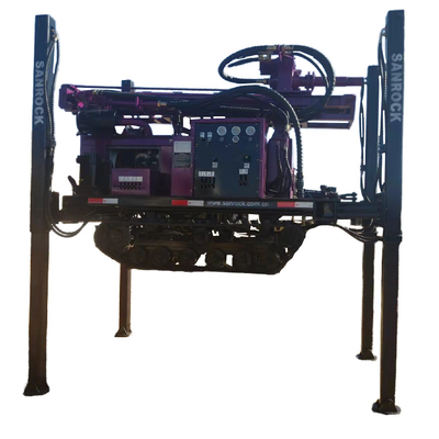 Machine de forage de puits hydrauliques à commande d'eau personnalisée avec une longueur de tuyau de forage de 1,5 m