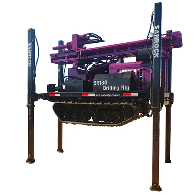 180 m profondeur de forage Portable de forage de puits d'eau