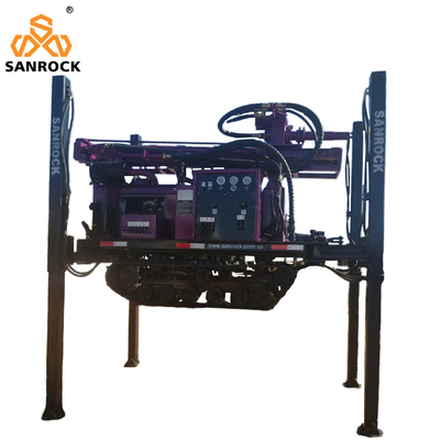 Machine de forage hydraulique de puits d'eau