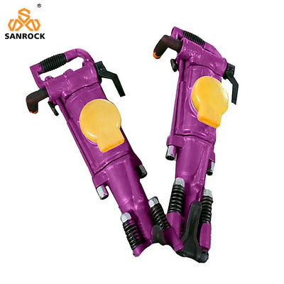 Faible consommation d'air Portable minière Pneumatique Forage de roche Air Jack Marteau