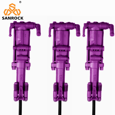 650 x 240 x 202 mm Machine de forage de roche à jambe d'air Broyeur portable Jack Hammer pour travaux de construction