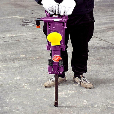 Perceuse à barres de diamètre hexagonale 22*108 Portable Jack Hammer Mining Mini Rock Drill Machine avec un poids de 27 kg