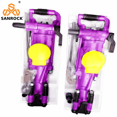 Excavateur de roche portable YT28 Jack Pneumatique Hammer Mining Air Leg Machine de forage de roche