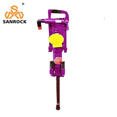 Machine de perçage de roche à jambe d'air Jack Hammer YT28 Perçage de roche pneumatique portable