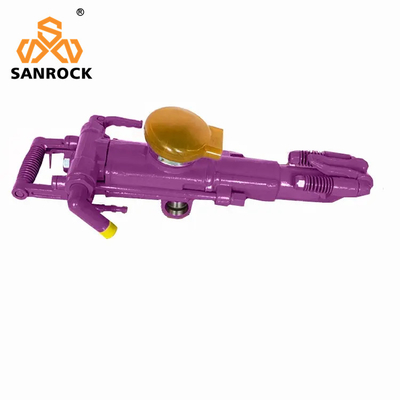 Machine de forage pneumatique de roche à main Jack Hammer cassant le béton Air Leg Rock Drill