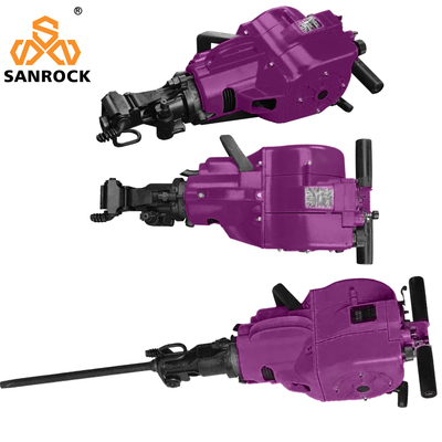 Économie de carburant machine de forage de roche à essence YN27C Forage de roche à combustion interne Jack Hammer portable
