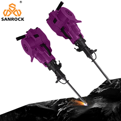 Forage à l'essence mini hydraulique Jack Hammer, casse-béton pour forage, diamètre 42 mm et profondeur de forage 6 m