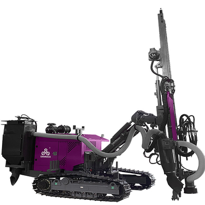 Top Hammer Forage hydraulique DTH pour l'exploitation minière de roches dures avec une puissance maximale de 22 kW.