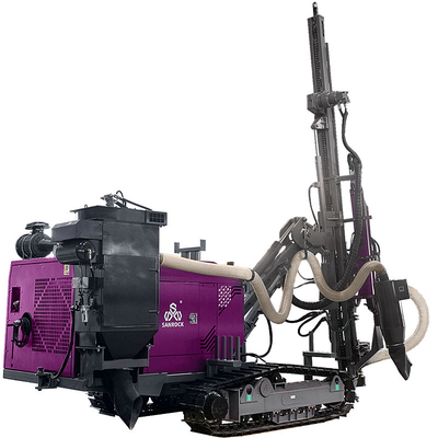 Consommation d'air 5-8 m3/min Machine de forage à marteau supérieur DTH pour l'exploitation minière hydraulique et le forage de trous de soufflage