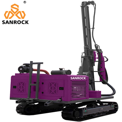 Machines de pilonnage de garde routière avec une capacité de 6000 kg et une profondeur de forage de 30 m