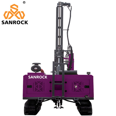 Machines de pilonnage de garde routière avec une capacité de 6000 kg et une profondeur de forage de 30 m