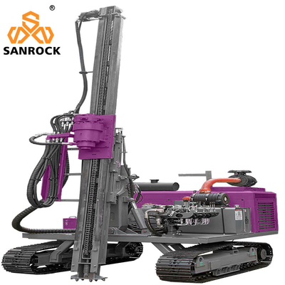 Machines de pilonnage de garde routière avec une capacité de 6000 kg et une profondeur de forage de 30 m