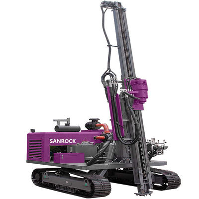 Machines de pilonnage de garde routière avec une capacité de 6000 kg et une profondeur de forage de 30 m