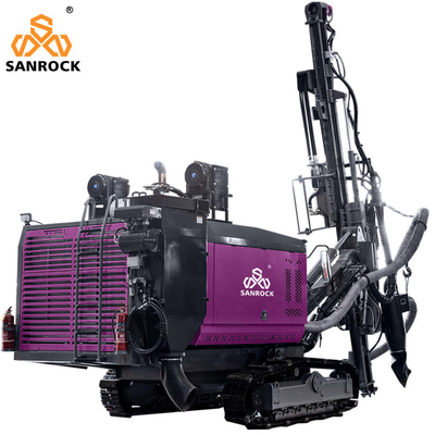 Vitesse de déplacement 1,5-3 km/h Forage hydraulique DTH pour forage de trous de soufflage