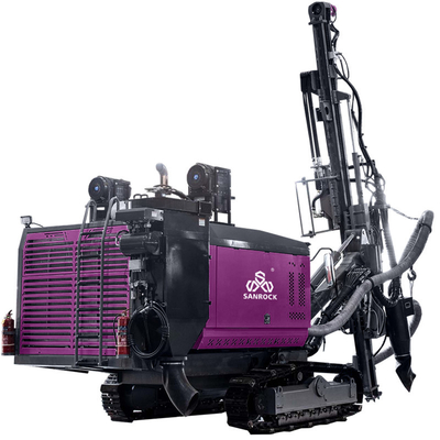 Forage automatique avec système de changement de tige Machine de forage minière Forage hydraulique DTH