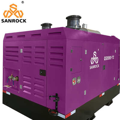 Compresseur d'air à vis portable de 3500 kg