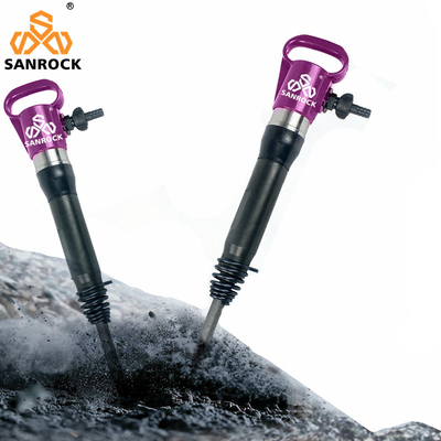 0.40-0.63 Mpa Fréquence d'impact G10 Air Pick Breaker Hammer Petite perceuse pneumatique sur roche
