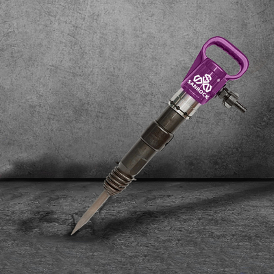 Portable de 580 mm de longueur pneumatique à main tenue à l'air piqueur de béton Jack Hammer pour le forage de roche