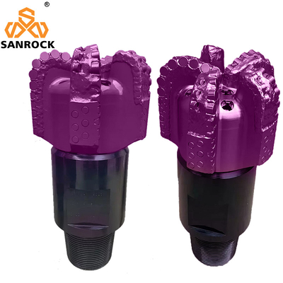 PDC de forage de puits de pétrole API standard PDC de forage de diamants Bit de forage de roche dure