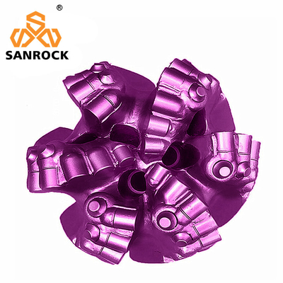 API PDC Forage pétrolier Bit Roche Outils de forage à 6 lames Corps de matrice Diamant PDC Bit