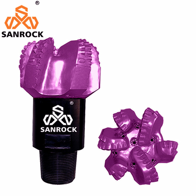 PDC Forage Bit Diamant Corée Bit Champs pétrolifères Puits Outil de forage en roche dure API PDC Forage Bit