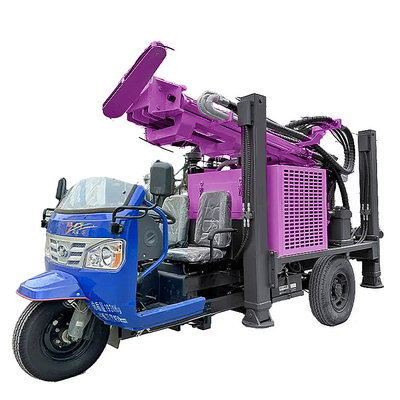 Forage hydraulique de puits d'eau avec une vitesse de pénétration de 10 à 35 m/h et moteur diesel