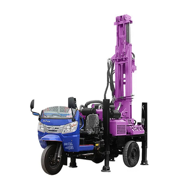 Machine hydraulique de forage à l'eau Rig de forage compact de puits d'eau avec 45-70rpm Vitesse de rotation