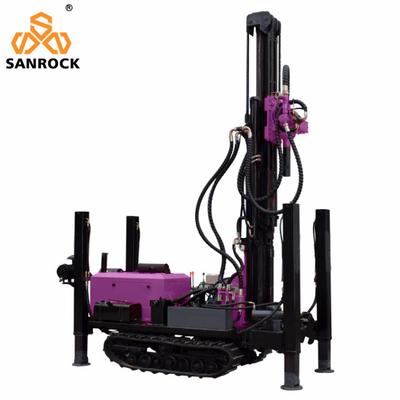 Machine de forage de puits hydrauliques à commande d'eau personnalisée avec une longueur de tuyau de forage de 1,5 m