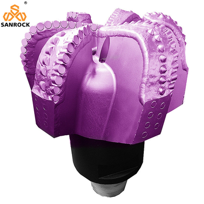 Foret PDC diamanté 17 1/2 pouces Forets PDC standard API pour le forage de puits de pétrole et de gaz