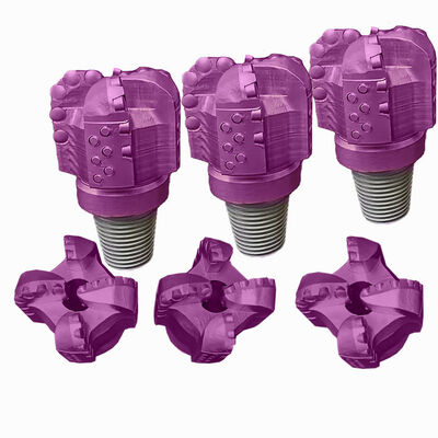 4/5/6/8 Blades PDC Perçage de roches dures moyennes Perçage de puits d'eau profonde