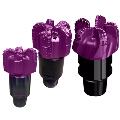 API PDC Forage pétrolier Bit Roche Outils de forage à 6 lames Corps de matrice Diamant PDC Bit