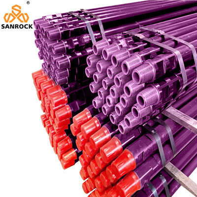 1.5m Longueur Diamant Forage de puits d'eau Barre de forage 60mm API Thread DTH Pipe de forage