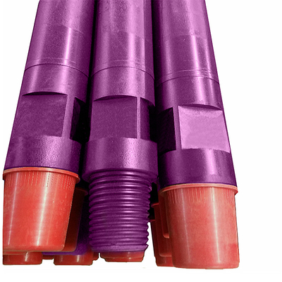 Pipe de forage DTH de haute résistance de 1,5 m pour le soufflage des roches 76/89/102 mm API Thread Water Well Drilling Rod
