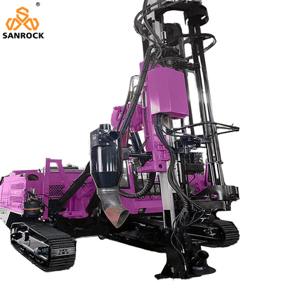 Machine de perçage de trous de blast rock 264KW Diesel intégré