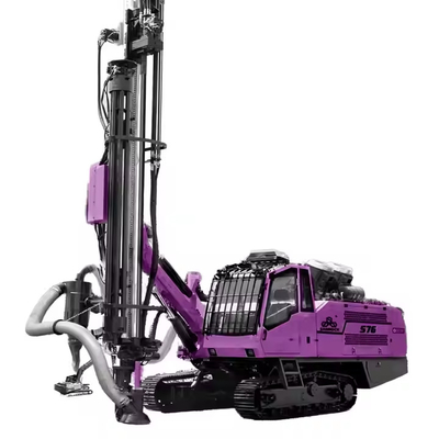 Machine de forage de forage minier DTH hydraulique Forage intégré