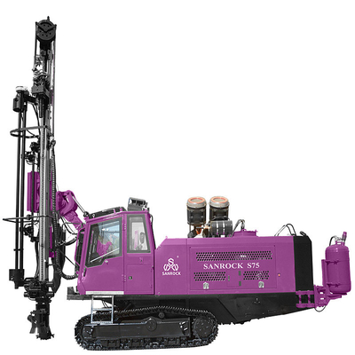 Perçage de forage par explosion de surface Perçage minier DTH Perçage de machine Crawler Perçage rotatif