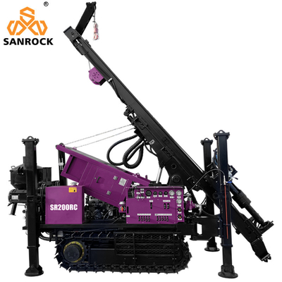 Machine de forage RC à circulation inverse, plateforme de forage de noyau à haute performance, plateforme de forage hydraulique portable