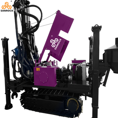 Forage à circulation inverse Forage hydraulique RC Profondeur de 200 m Forage de noyau d'exploration